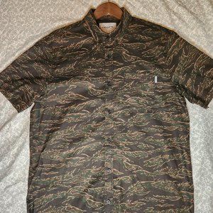 Carhart WIP - Tiger Camo S/S Button-Up Shirt